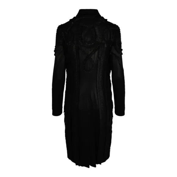 Pleated Stretch-Jersey Shirt Dress - Picture 2 of 4